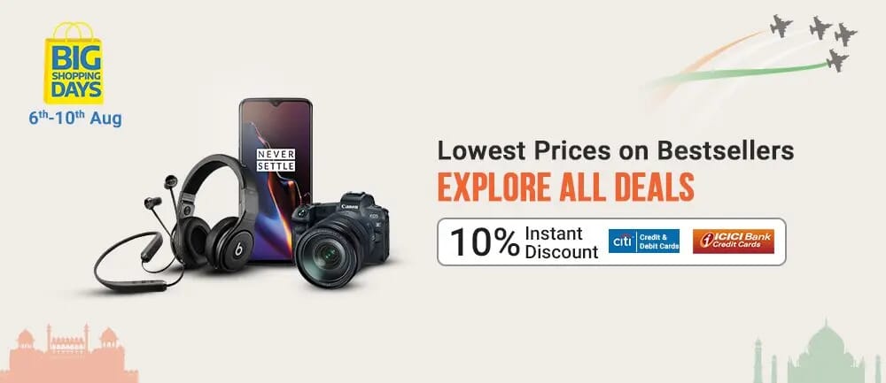 Flipkart Big Shopping Days Sale