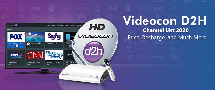 Videocon D2H Package Channel List with Price