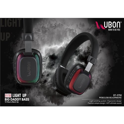 BT-5750 Lightup Bluetooth/Wireless Headphone