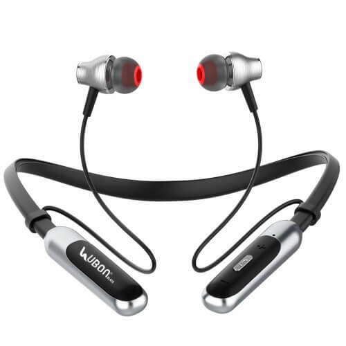 CL-65 Wireless Neckband | Built-in magnetic earbuds