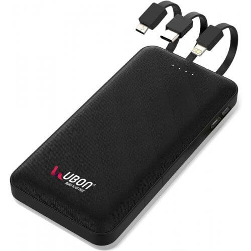 PB-X12 10000mAh Power Bank | Built-in 3 Output